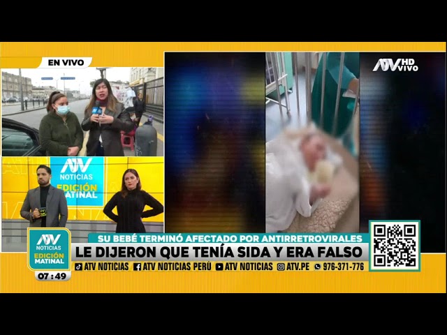 ⁣Doctores detectan VIH a bebé, era falso y termina siendo afectado por antirretrovirales