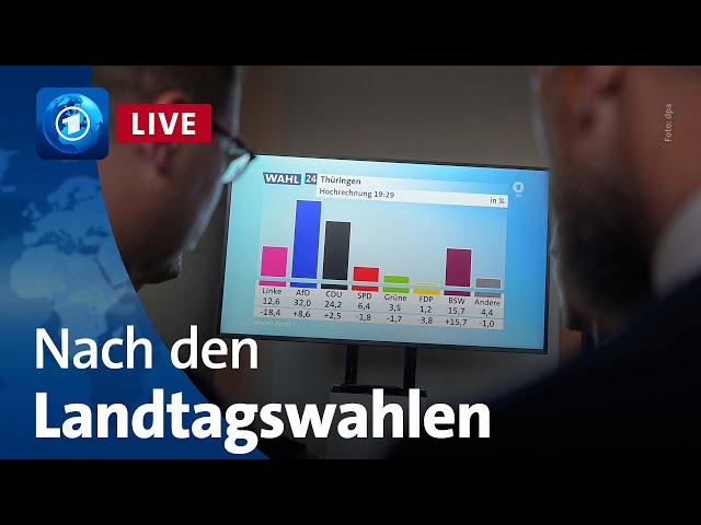 Nach den Landtagswahlen in Sachsen und Thüringen | tagesschau extra