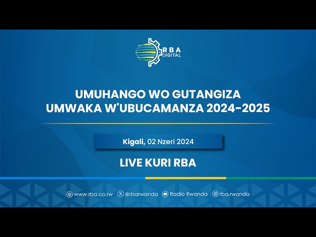 ⁣LIVE: UMUHANGO WO GUTANGIZA UMWAKA W'UBUCAMANZA | Tariki 2 Nzeri 2024