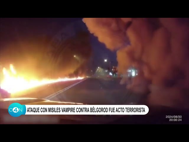 ⁣Ataque con misiles Vampire contra Bélgorod fue un acto terrorista