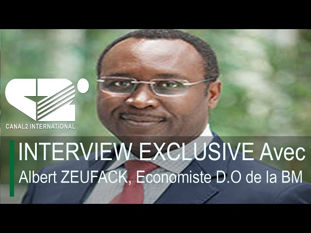 ⁣INTERVIEW EXCLUSIVE Avec Rodrigue TONGUE, Invité: Albert ZEUFACK, Economiste D.O de la BM