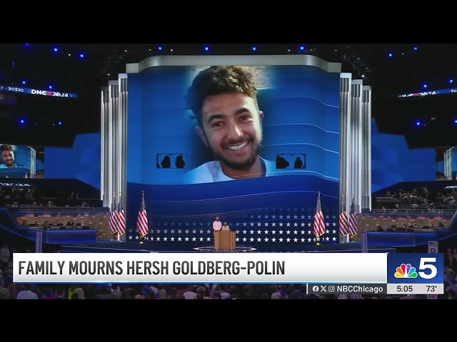 ⁣Skokie rally remembers Israeli-American Hersh-Goldberg Polin, 5 other hostages