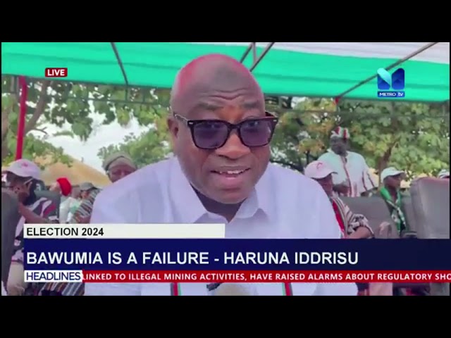 ⁣Bawumia is a failure ----Haruna Iddrisu