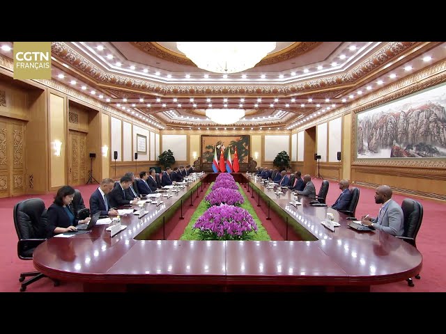 ⁣Xi Jinping rencontre Azali Assoumani : construire une communauté d'avenir partagé Chine-Comores