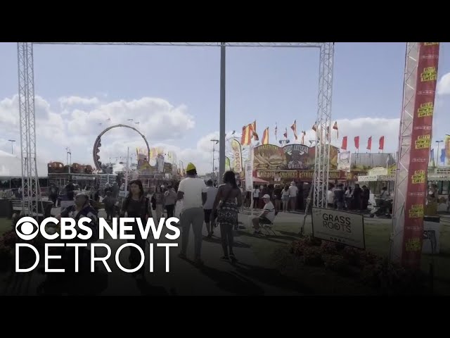 ⁣Calm Sunday at the Michigan State Fair following fatal shooting