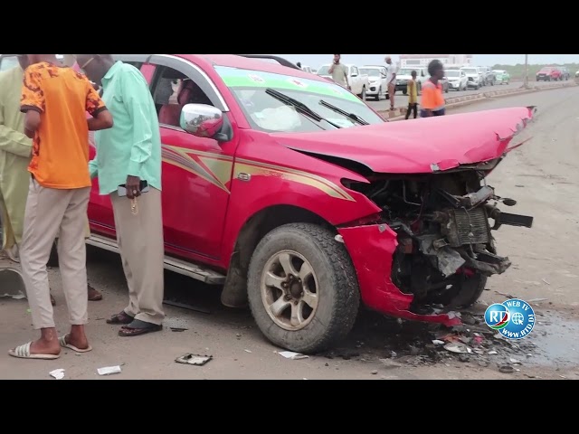 ⁣Un tragique accident de la circulation ce matin fait au moins 1 mort/ 12 blessés dont certaint grave