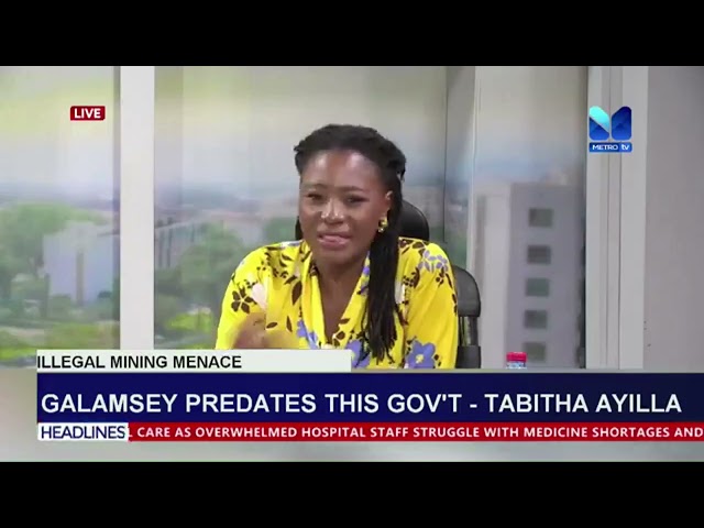 ⁣Galamsay Predates This Gov't-- Tabitha Ayilla