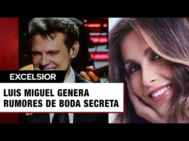 ⁣Luis Miguel desata rumores de boda con Paloma Cuevas por un anillo