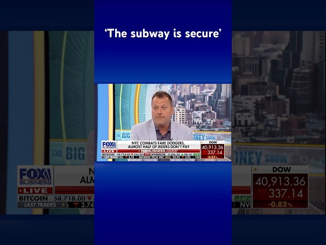 ⁣Jimmy Failla likens subway fare dodging to crossing the border #shorts