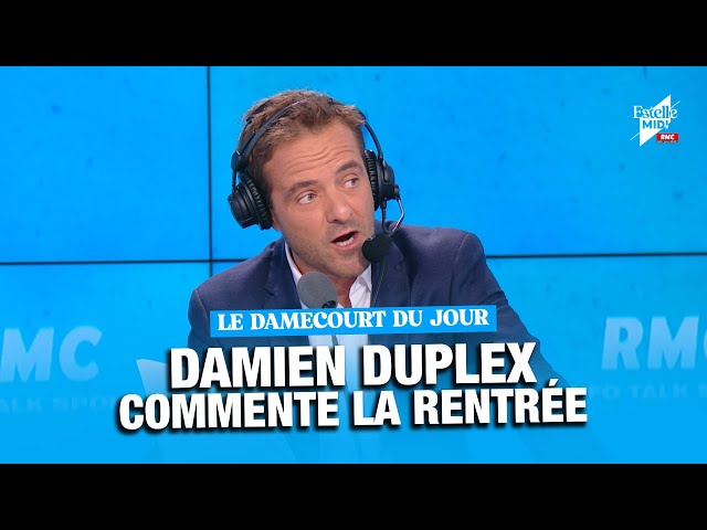 ⁣Le Damecourt du jour : Damien Duplex commente la rentrée scolaire