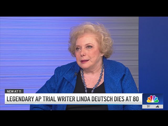 ⁣Legendary AP trial writer Linda Deutsch dies at 80