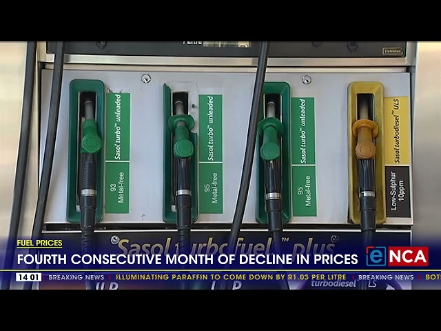 Fuel Prices | Fourth consecutive month of decline in prices