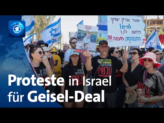 ⁣Generalstreik und Proteste in Israel