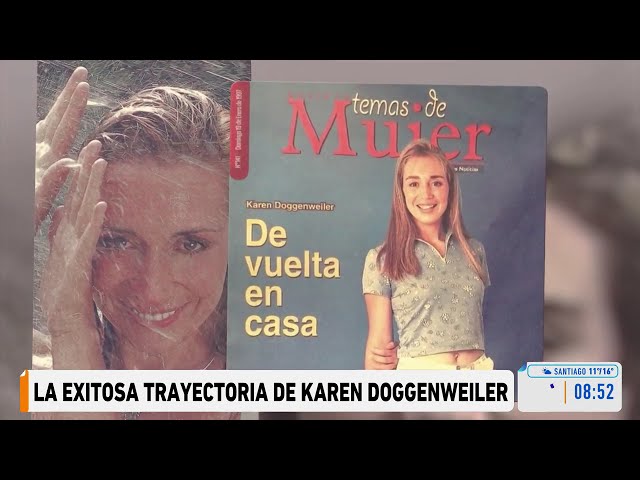 ⁣La exitosa trayectoria de Karen Doggenweiler en TV: La nueva animadora del Festival de Viña del Mar