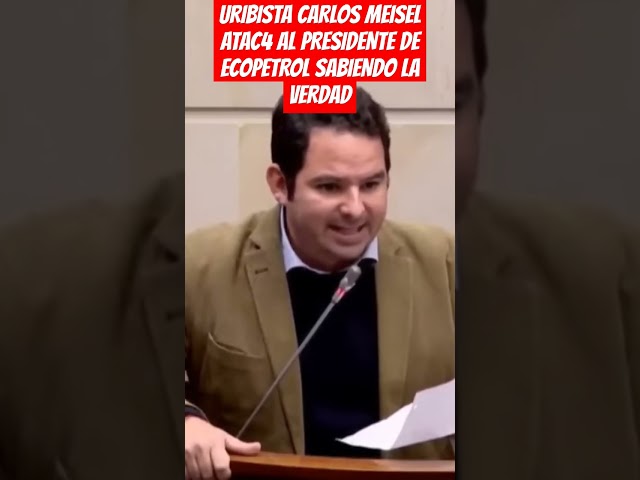 ⁣URIBISTA CARLOS MEISEL ATAC4 AL PRESIDENTE DE ECOPETROL SABIENDO LA VERDAD