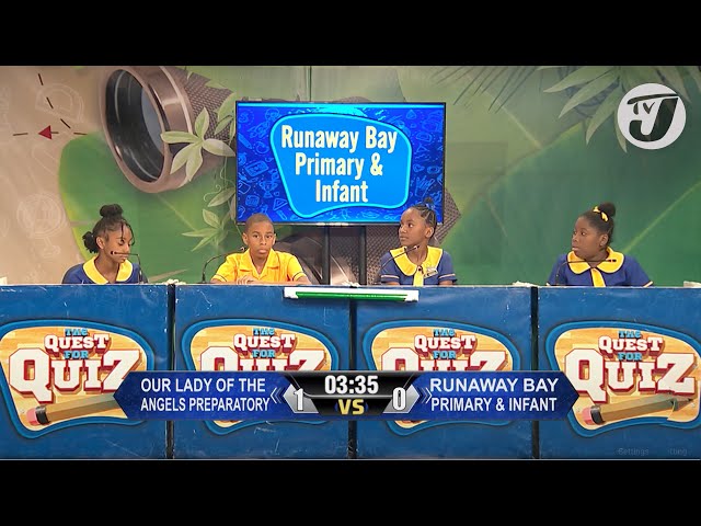 ⁣Our Lady of the Angels Preparatory vs Runaway Bay Primary & Infant | TVJ Quest for Quiz 2024