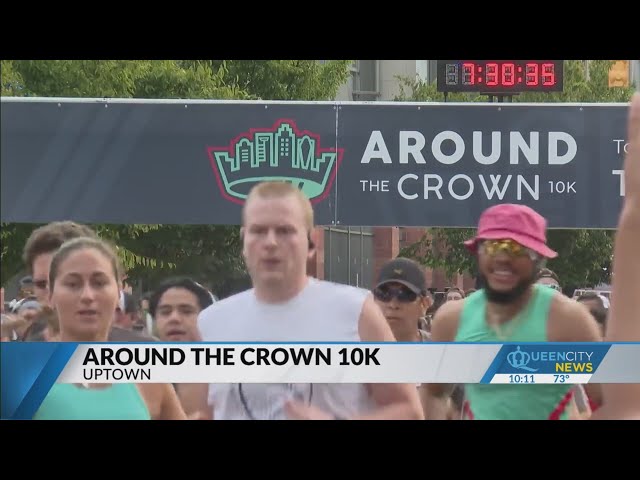 ⁣Around The Crown 10K kicked off in Uptown