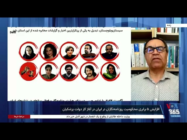 ⁣ارزیابی رضا علیجانی در مورد تشدید برخورد با  روزنامه نگاران در ایران