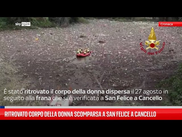 ⁣San Felice a Cancello, ritrovato corpo della donna scomparsa