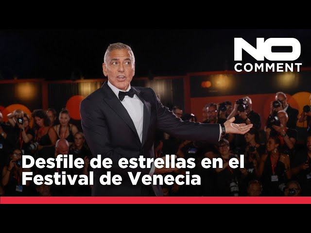 ⁣Desfile de estrellas en la alfombra roja del Festival de Venecia: de George Clooney a Brad Pitt