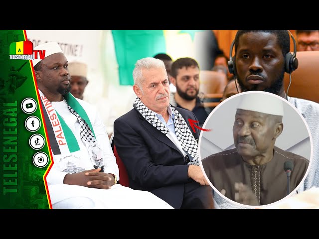 ⁣Soutien de SONKO et Diomaye à la Palestine: commissaire SADIO applaudit et donne..."