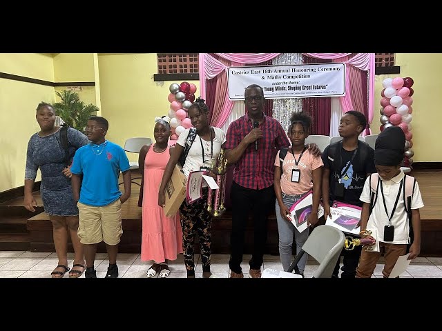 ⁣Prime Minister Honours Castries East's Brightest