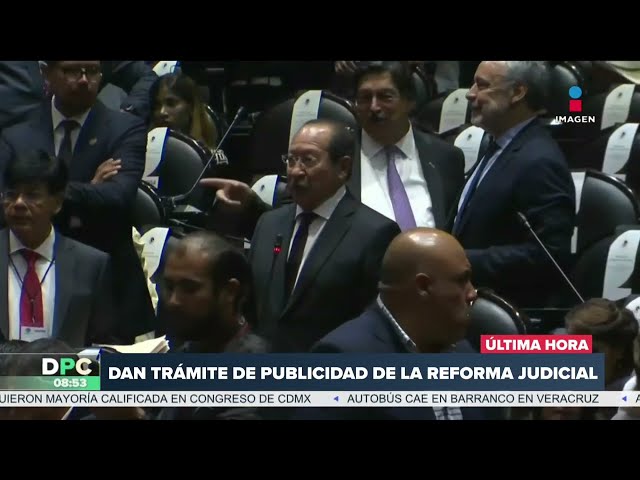 ⁣Dan trámite de publicidad de la reforma judicial | DPC con Nacho Lozano