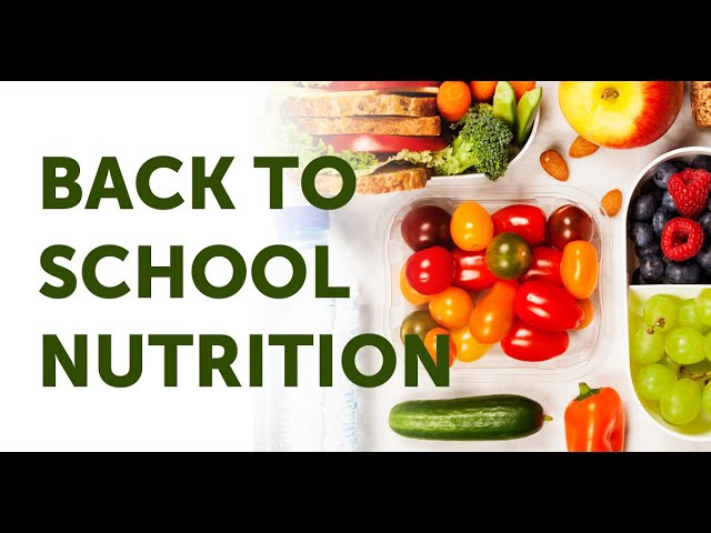 ⁣Back to school Nutrition Tips for Parents