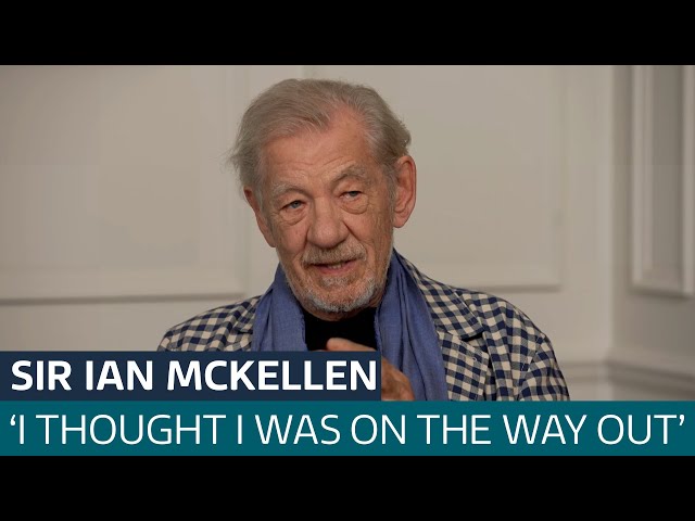 ⁣Sir Ian McKellen returning to filming after fall made him think he 'was on the way out' | 