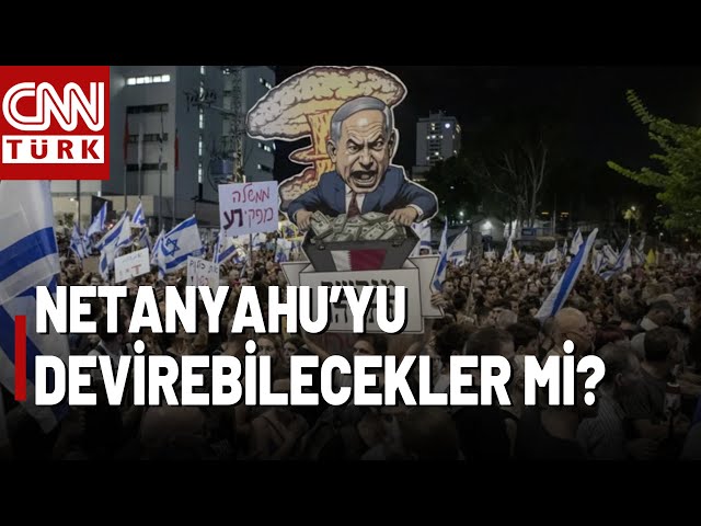 ⁣İsrail Sokakları Tıklım Tıklım! 6 Rehineyi İsrail Mi Öldürdü?