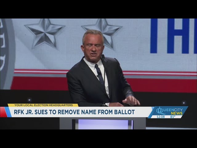 ⁣RFK Jr. sues NC to remove name from ballot