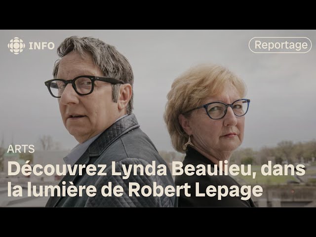 ⁣Lynda Beaulieu dans la lumière de Robert Lepage