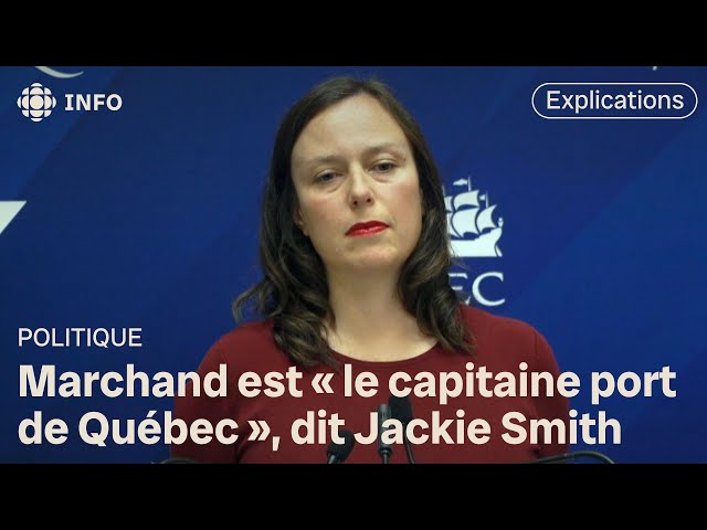 ⁣Le Port de Québec a le maire Marchand « dans sa poche », dit Jackie Smith