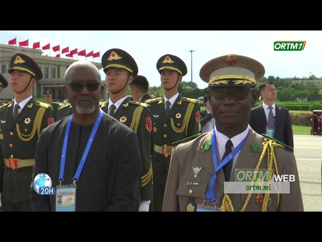 ⁣Cooperation_Mali_Chine| Le Président de la Transition Col Assimi GOITA est arrivé à Beijing en Chine