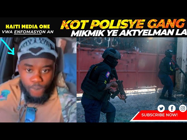 ⁣DCPJ Libere MikMik? Polisy Gang Ki Tap Bay pwoblèm Kafou A, 4 bandi bèlè tonbe anba bal lapolis