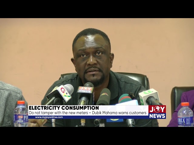 ⁣Electricity consumption: Do not tamper with the new meters – Dubik Mahama warns customers