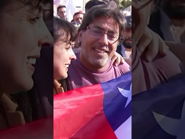 ⁣Así fue la caótica salida de Daniel Jadue desde la cárcel