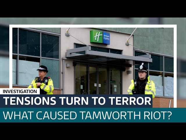 ⁣After the Riots: What caused the Tamworth hotel attack? | ITV News