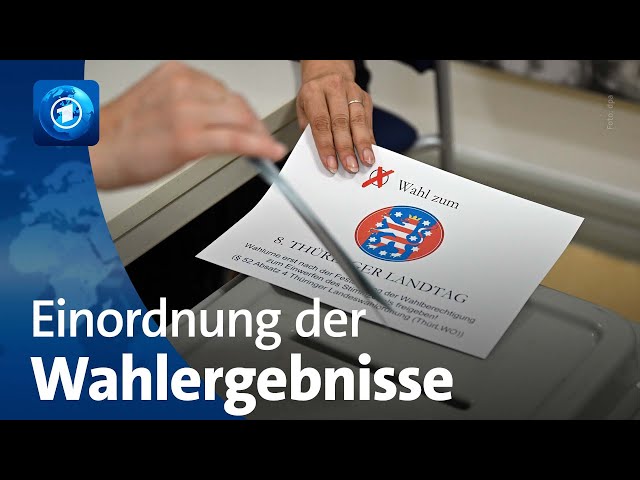 ⁣Das bedeuten die Wahlergebnisse in Thüringen und Sachsen