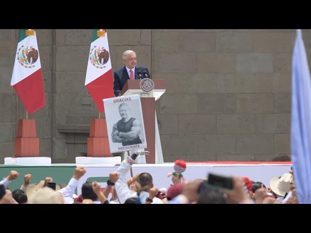 Mexico’s president delivers final State of the Union as the country prepares for the next president