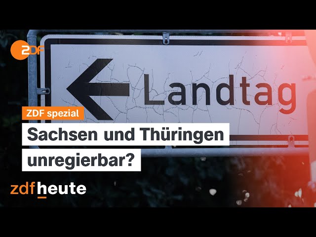 ⁣Sachsen und Thüringen unregierbar? Schwierige Regierungsbildung nach den Wahlen I ZDF spezial