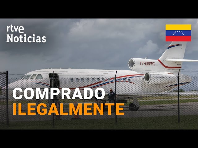 ⁣VENEZUELA: ESTADOS UNIDOS INCAUTA el AVIÓN OFICIAL de MADURO como parte de las SANCIONES | RTVE