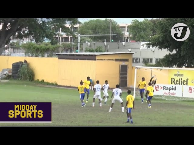 ⁣Real Mona to Meet Arnett Gardens in KSAFA U15 Final #tvjmiddaysportsnews