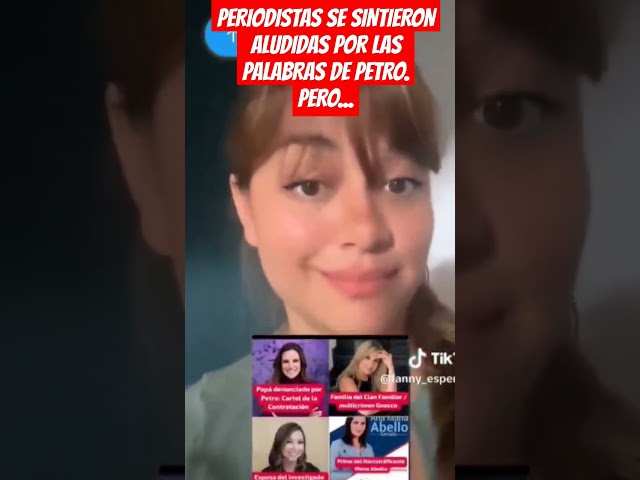 ⁣PERIODISTAS SE SINTIERON ALUDIDAS POR LAS PALABRAS DE PETRO. PERO...