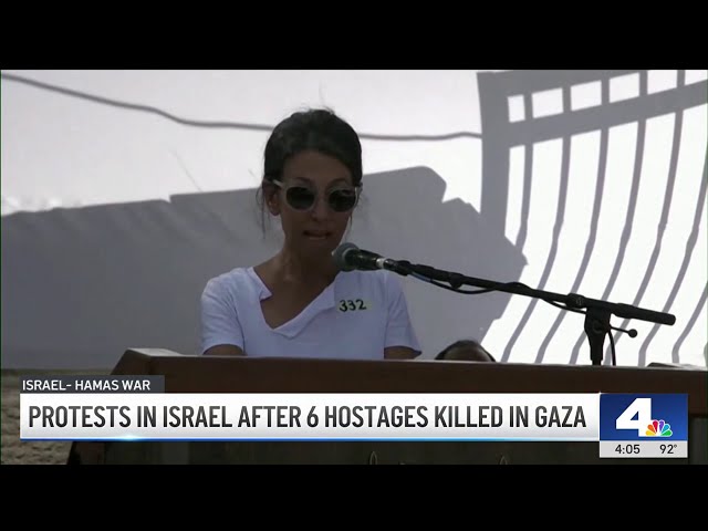 ⁣Israeli hostages’ relatives speak out about grief