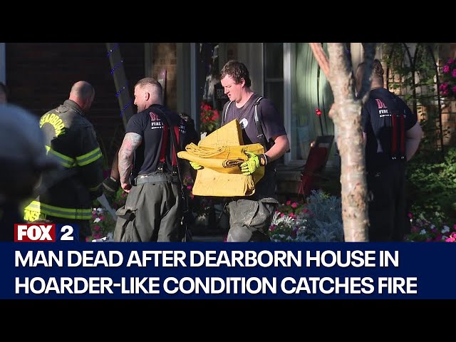 Man dies in Dearborn house fire