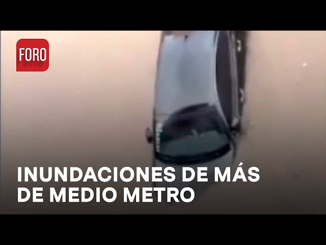 ⁣Tromba provoca severas inundaciones en calles del centro de Guanajuato - Las Noticias