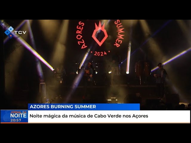 ⁣Noite mágica da música de Cabo Verde nos Açores