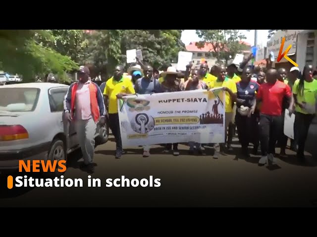 ⁣Students across various counties forced to head back home