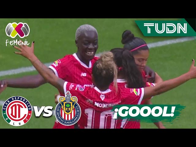 ⁣¡Contragolpe mortal! Michaela Abam aprovecha | Toluca 1-0 Chivas | Liga Mx Femenil AP2024-J2 | TUDN